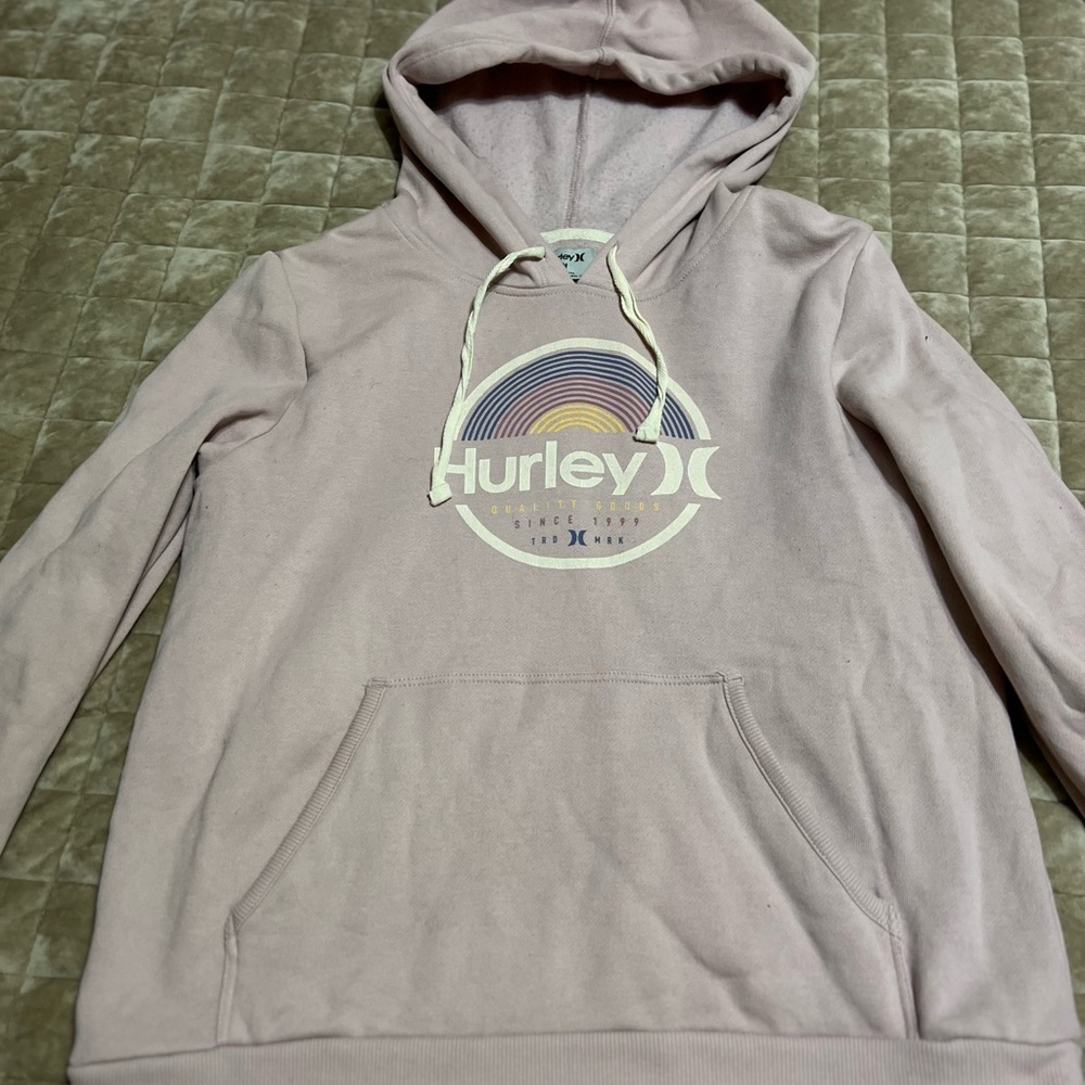 Hurley Pink Hoodie Sweater